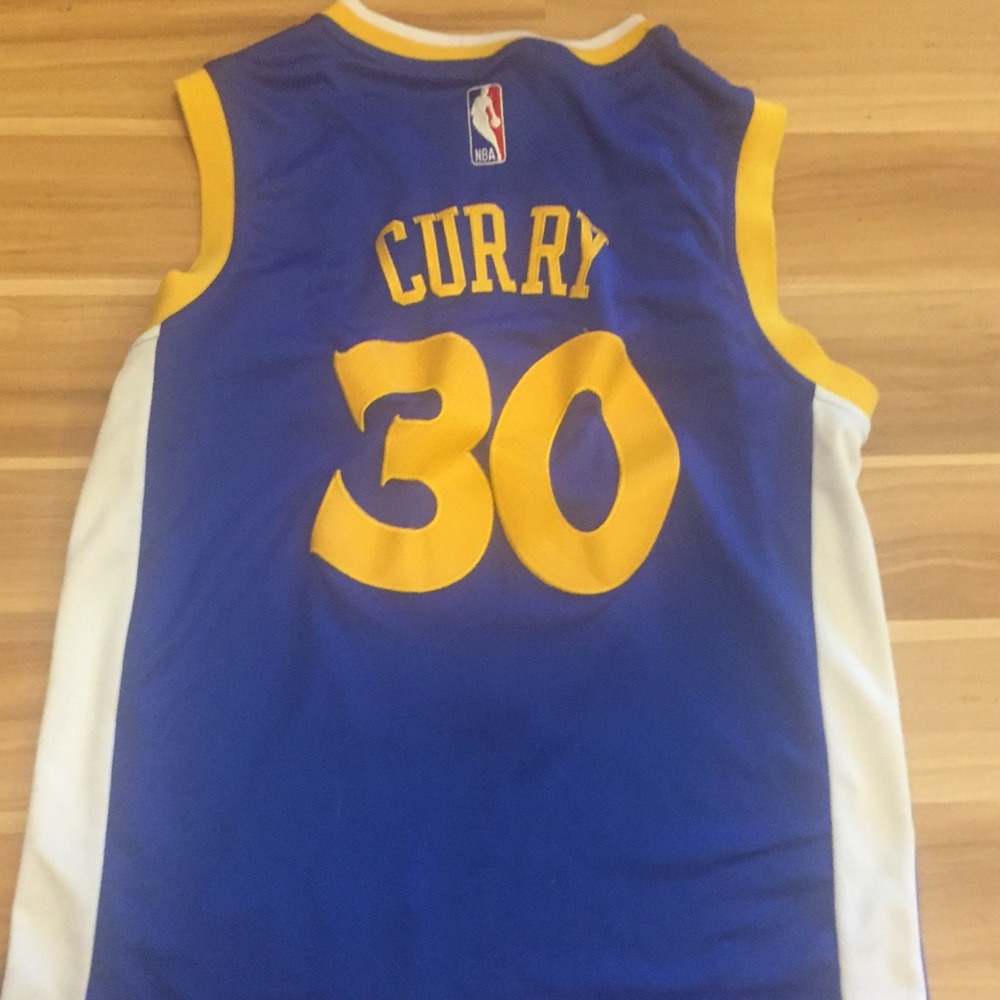 Steph Curry Adidas Golden State Jersey sz.boys Lg